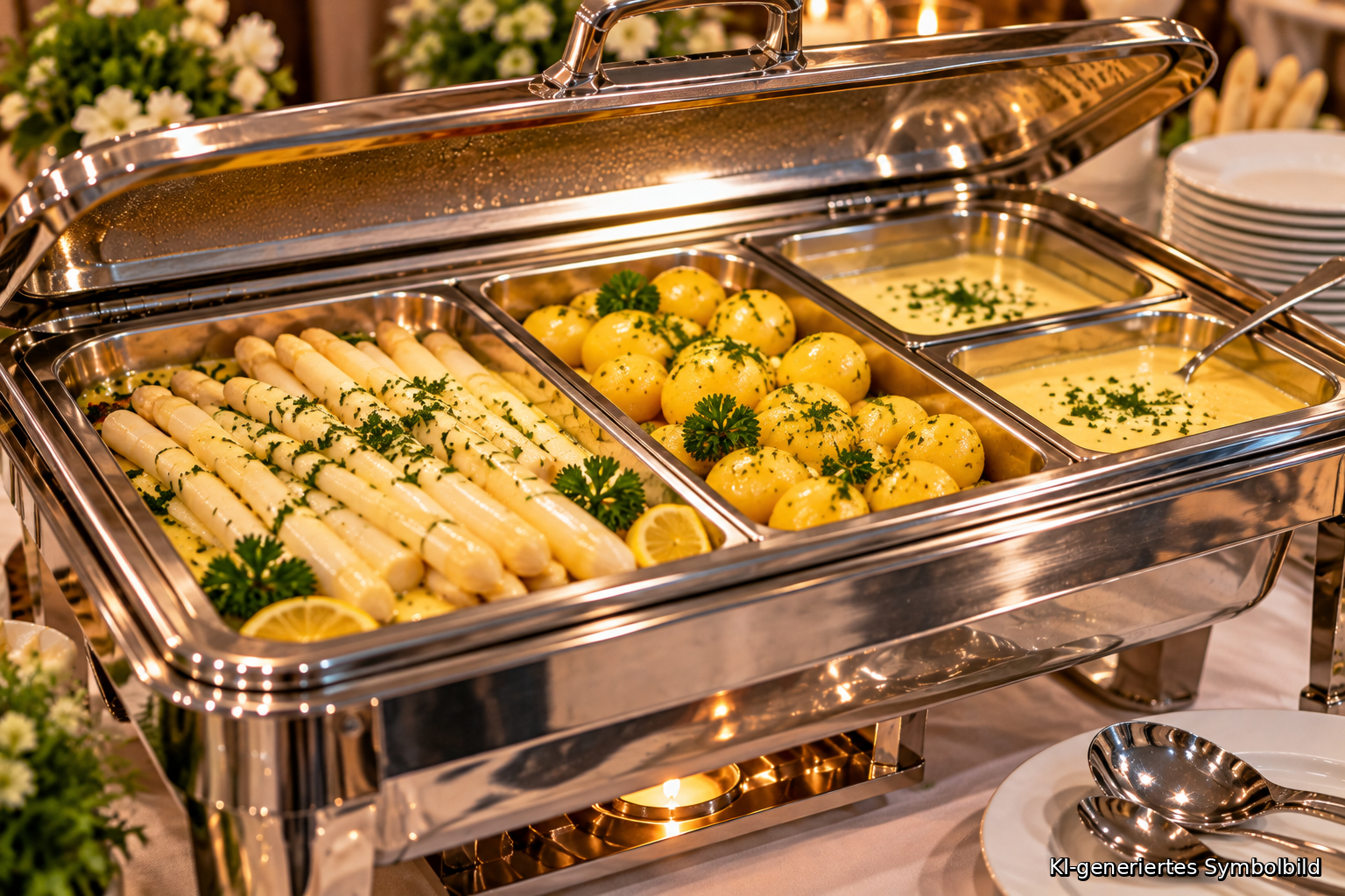 Spargelbuffet