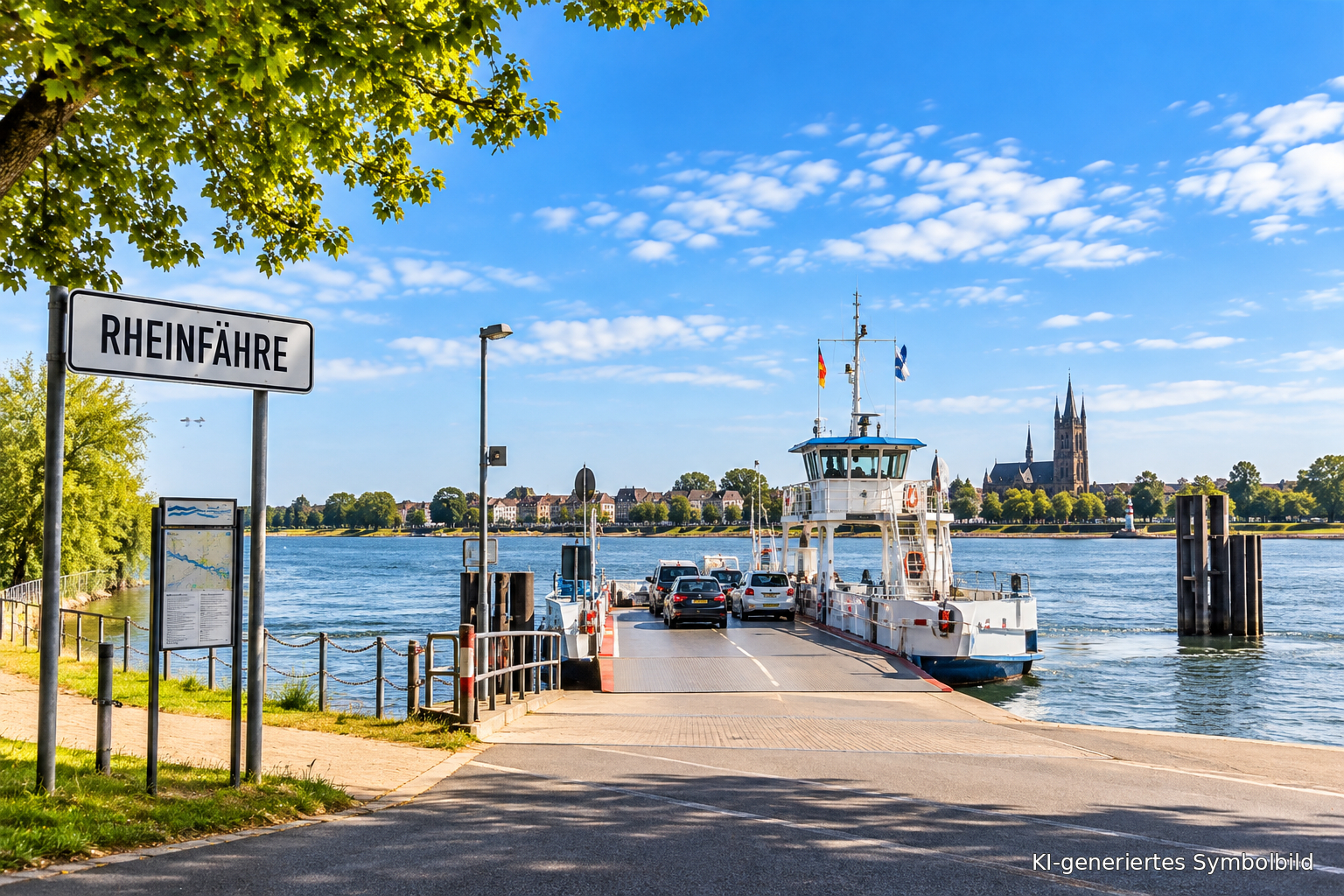 Rheinfähre Bislich Xanten